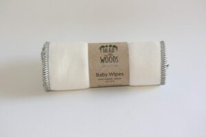 Head in the Woods reusable baby wipes pack of 8