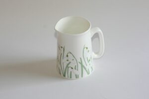 Snowdrop design jug