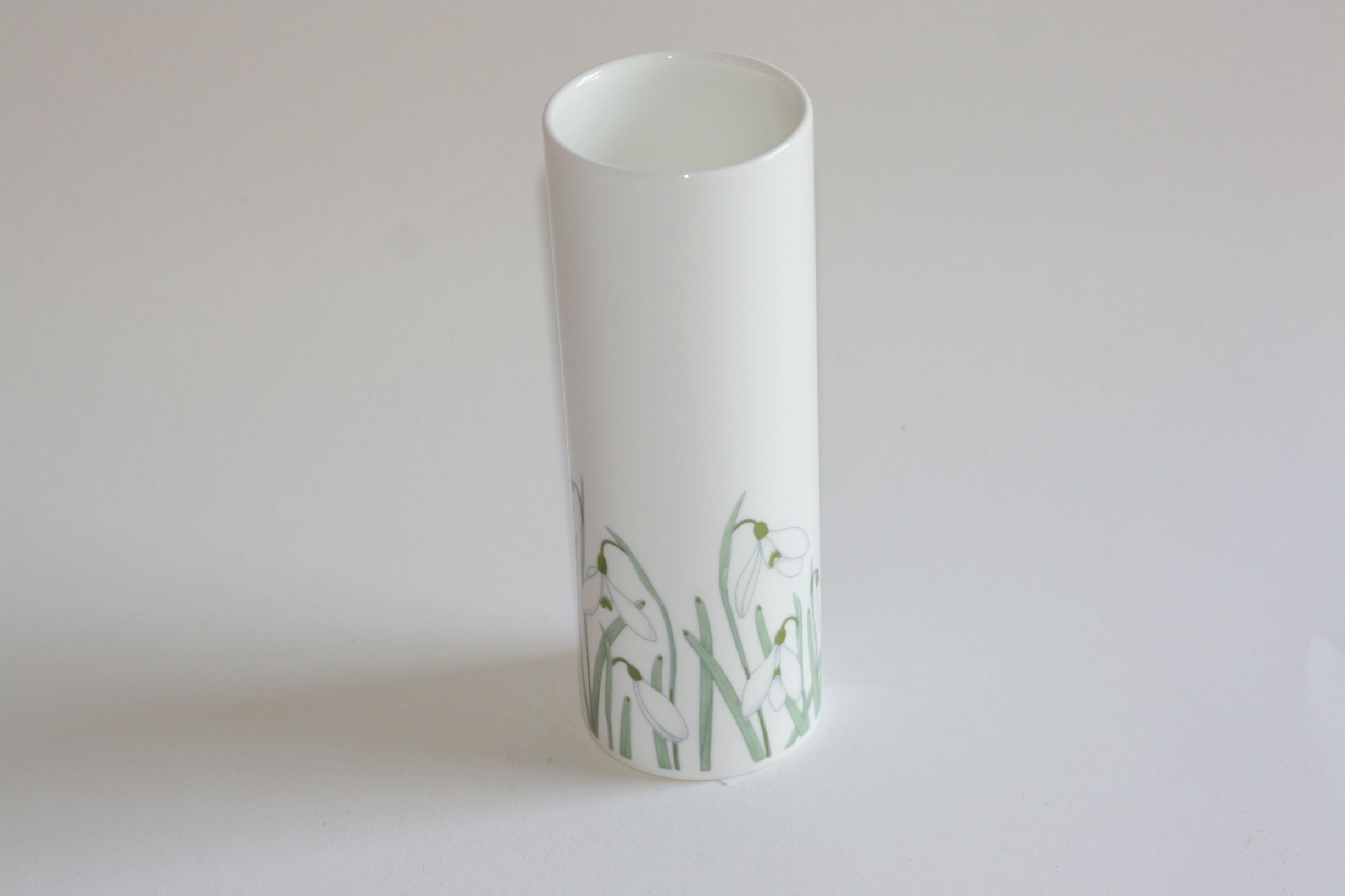 Snowdrop design vase | Cambo Gardens