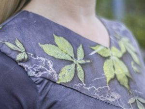 Botanical Imprint Dyeing